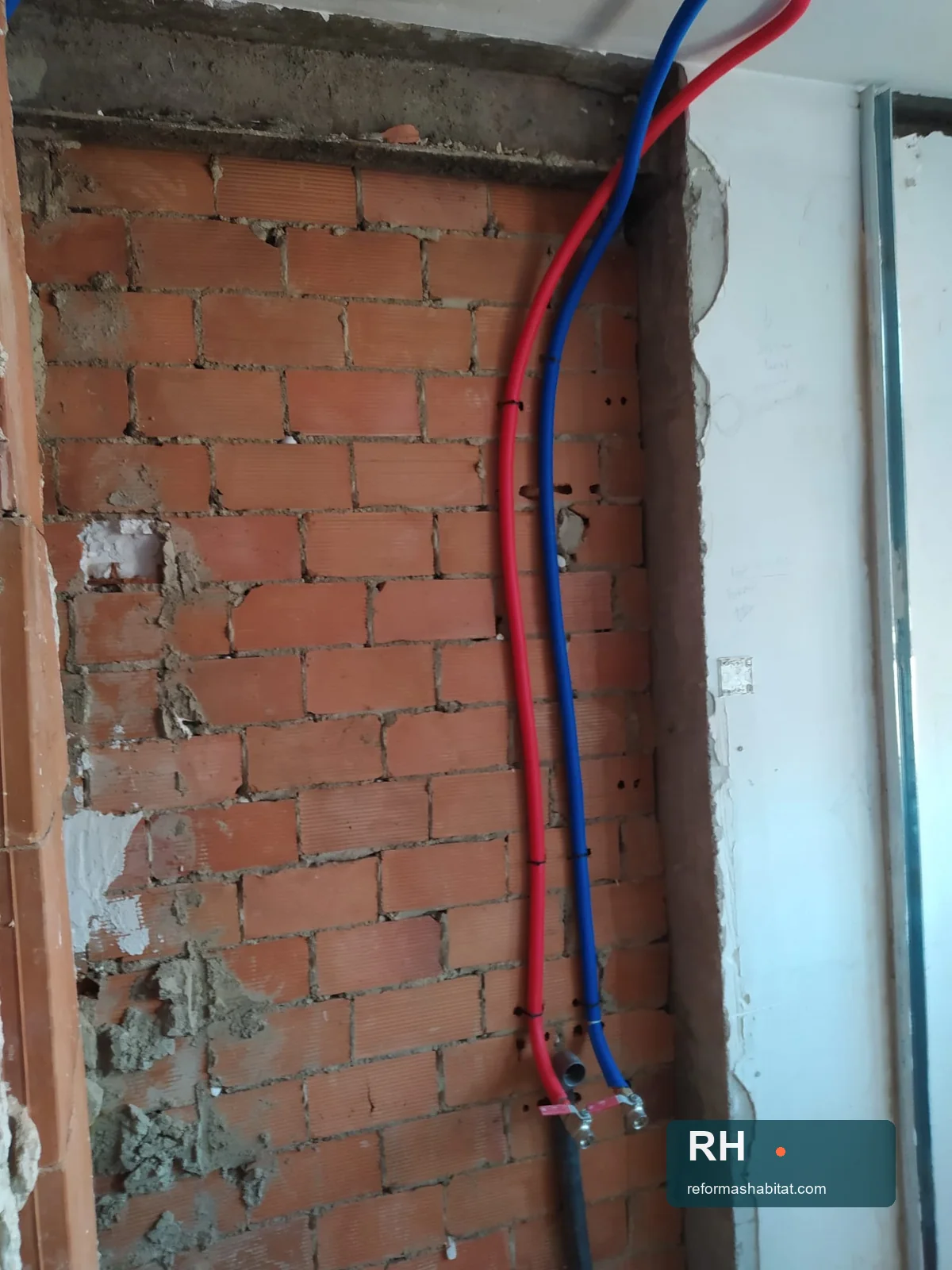Fontanería en obra